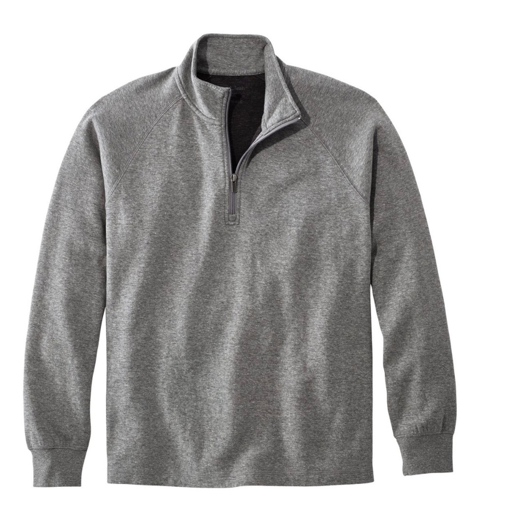 LL Bean Gray Pullover Size M NWOT Outdoor, Gym Teacher, Athletic
